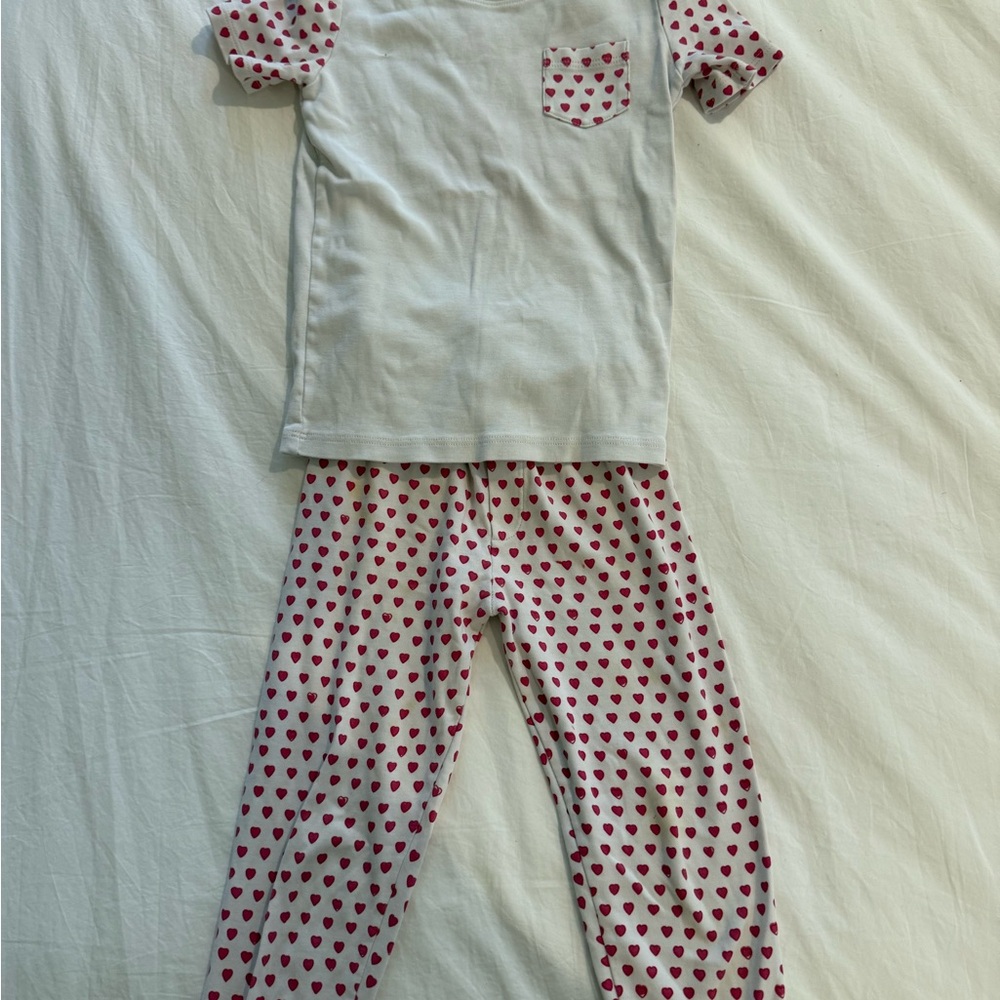 Roller rabbit Heart Print Kids Pajamas, size 6
